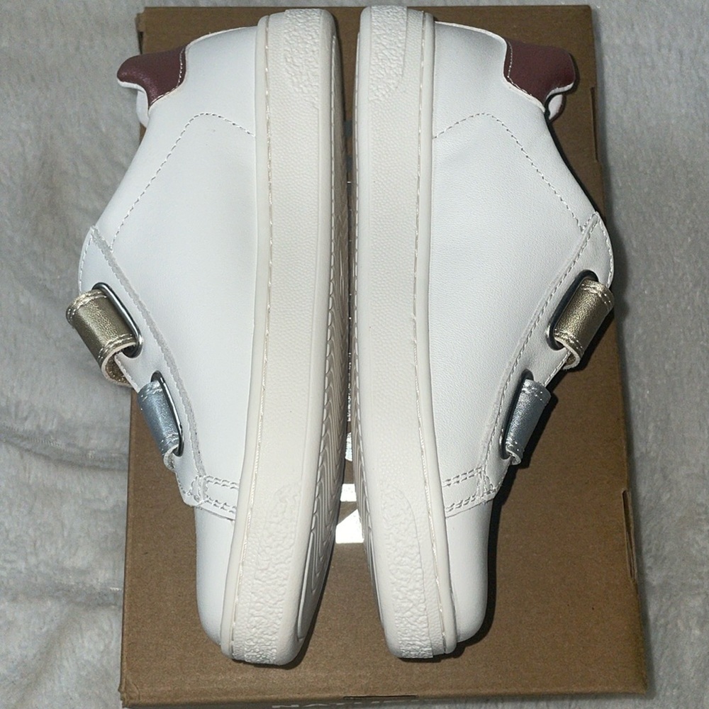 NWT NATURINO HASSELT Sneaker in White-Silver-Platinum - Picture 13 of 15